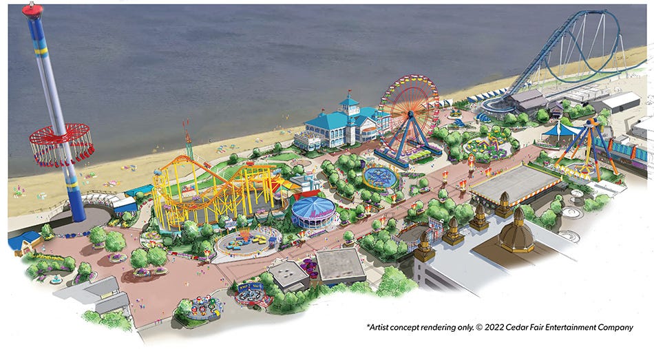 The Boardwalk at Cedar Point coming in 2023