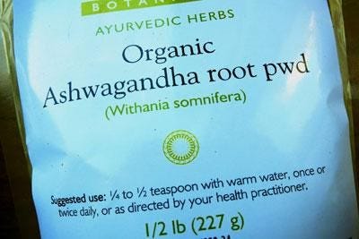 Ashwagandha root powder. Credit: Sarah Khan