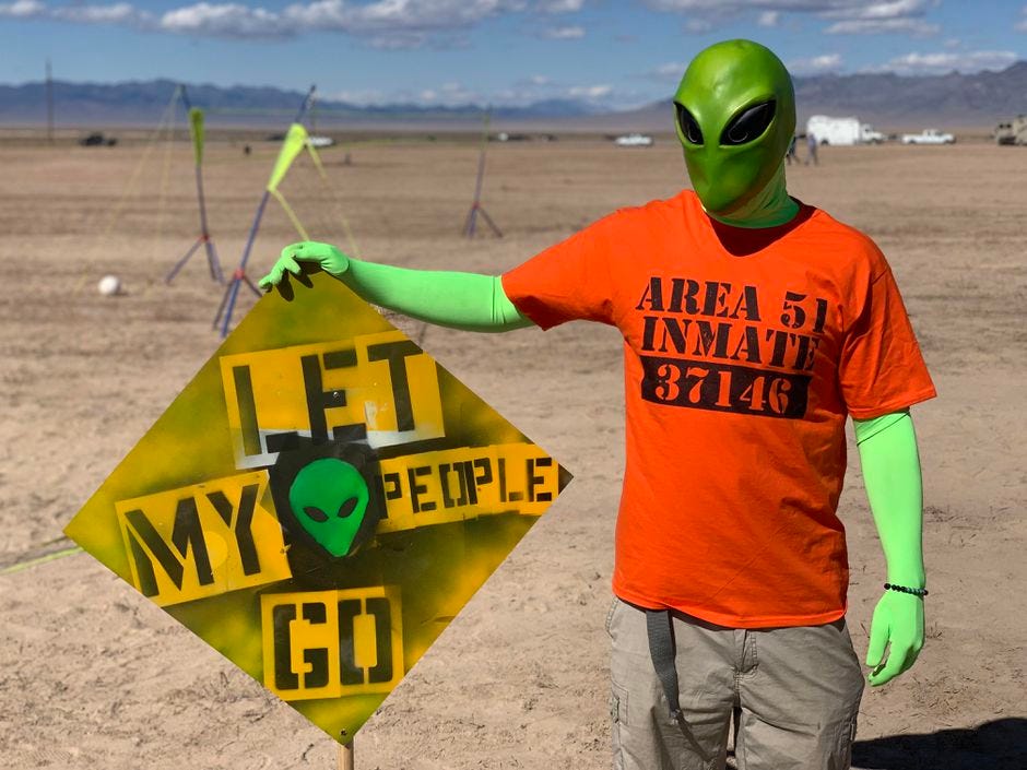 Forget the truth. Americans believe aliens are out there, poll shows - CNET