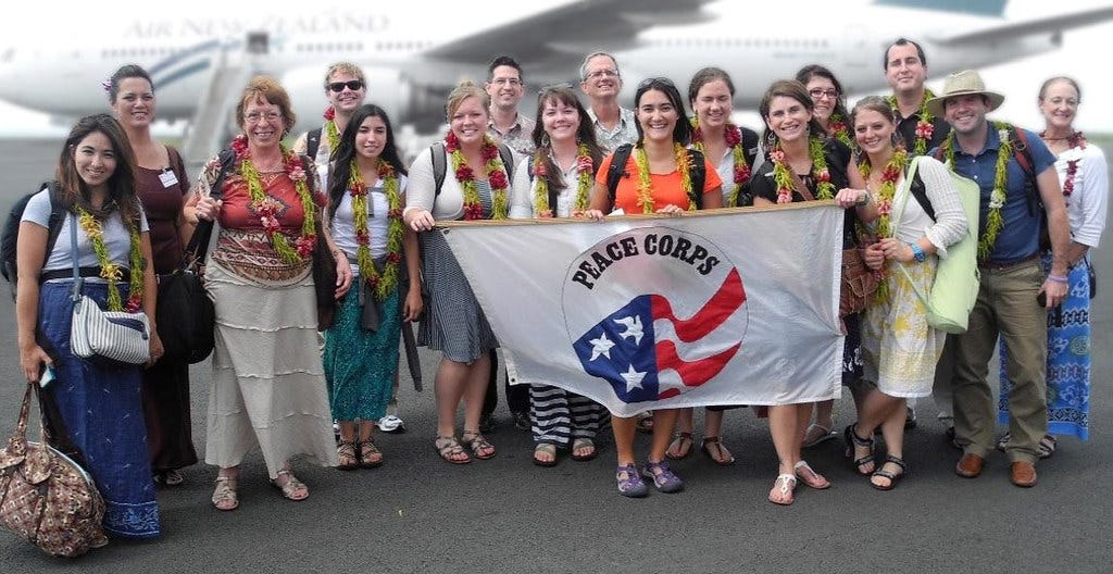 PEACE CORPS VOLUNTEERS READY TO MAKE A DIFFERENCE IN SAMOA