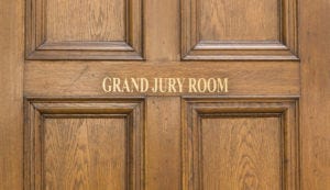 Grand jury room door