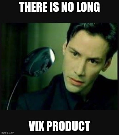 There Is No Long VIX Product