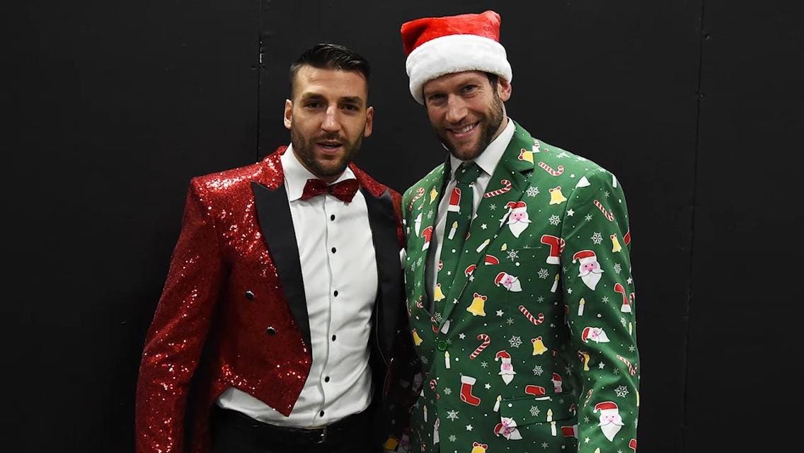 B's Show Off Holiday Suits | NHL.com