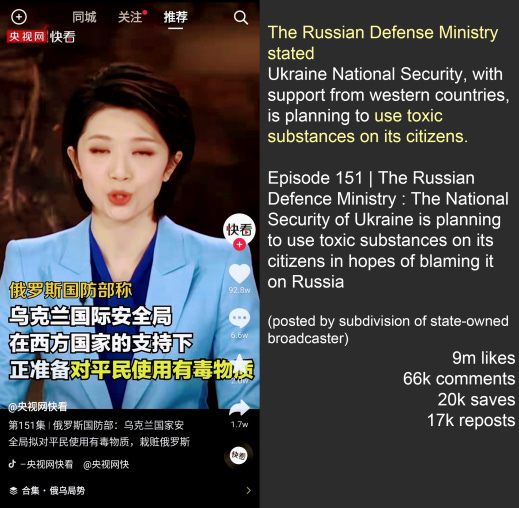 r/UkrainianConflict - Chinese people heard totally different stories