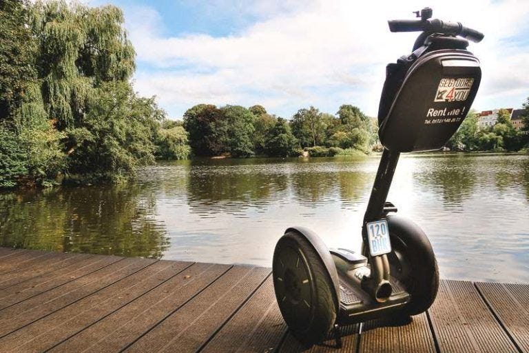 Mit dem Segway durch Kiel - schau mal wie viel Spaß wir hatten