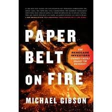 Paper Belt On Fire - By Michael Gibson (hardcover) : Target