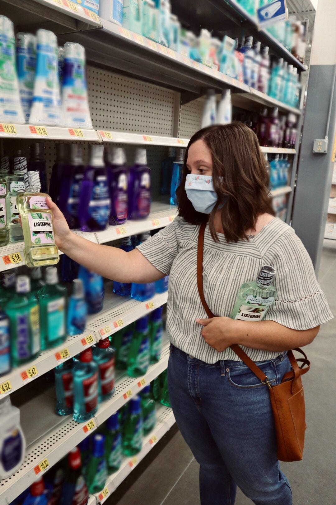 LISTERINE® Coconut + Lime Blend Mouthwash and LISTERINE® Green Tea + Mint Blend Mouthwash at Walmart!