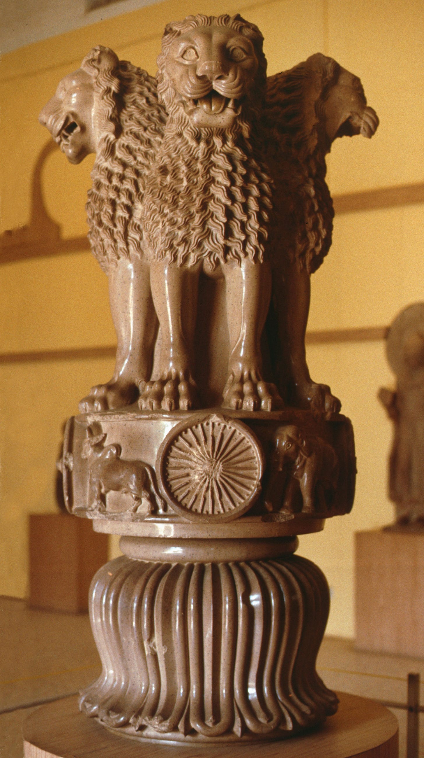 Lion Capital of Ashoka - Wikipedia