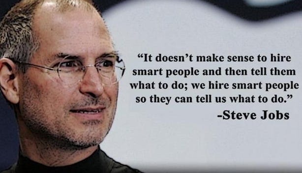 What You Can Learn From Steve Jobs About Hiring - Artisan Talent