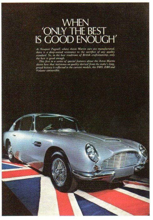 Aston Martin Ads from the 60's | Classic aston martin, Aston martin, Aston  martin db5