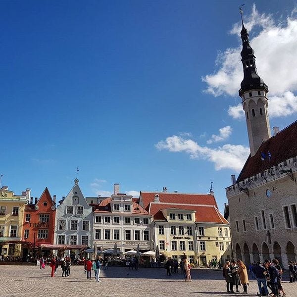 Tallinn Old Town.