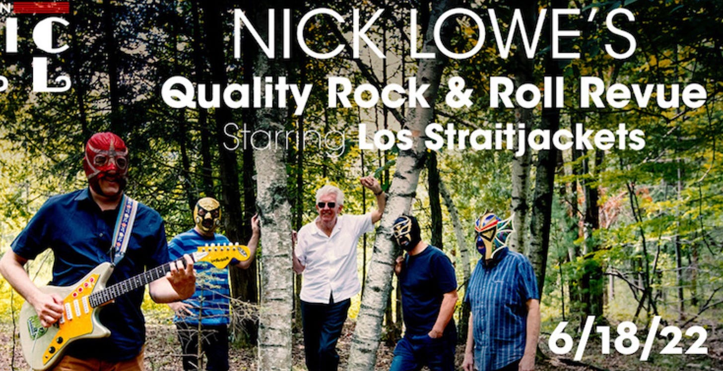 Nick Lowe’s Quality Rock & Roll Review