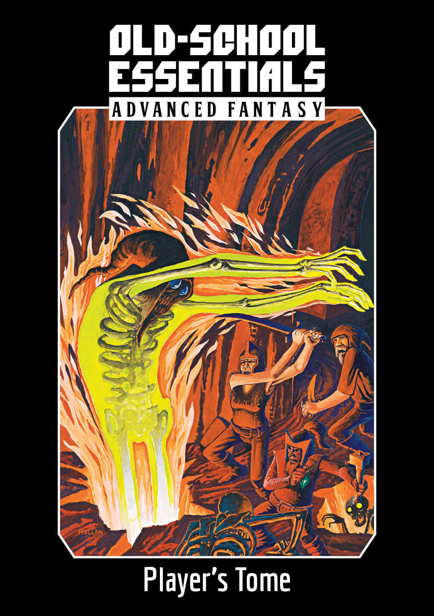 Old-School Essentials Advanced Fantasy Player's Tome - Necrotic Gnome |  Old-School Essentials | Dungeon Masters Guild