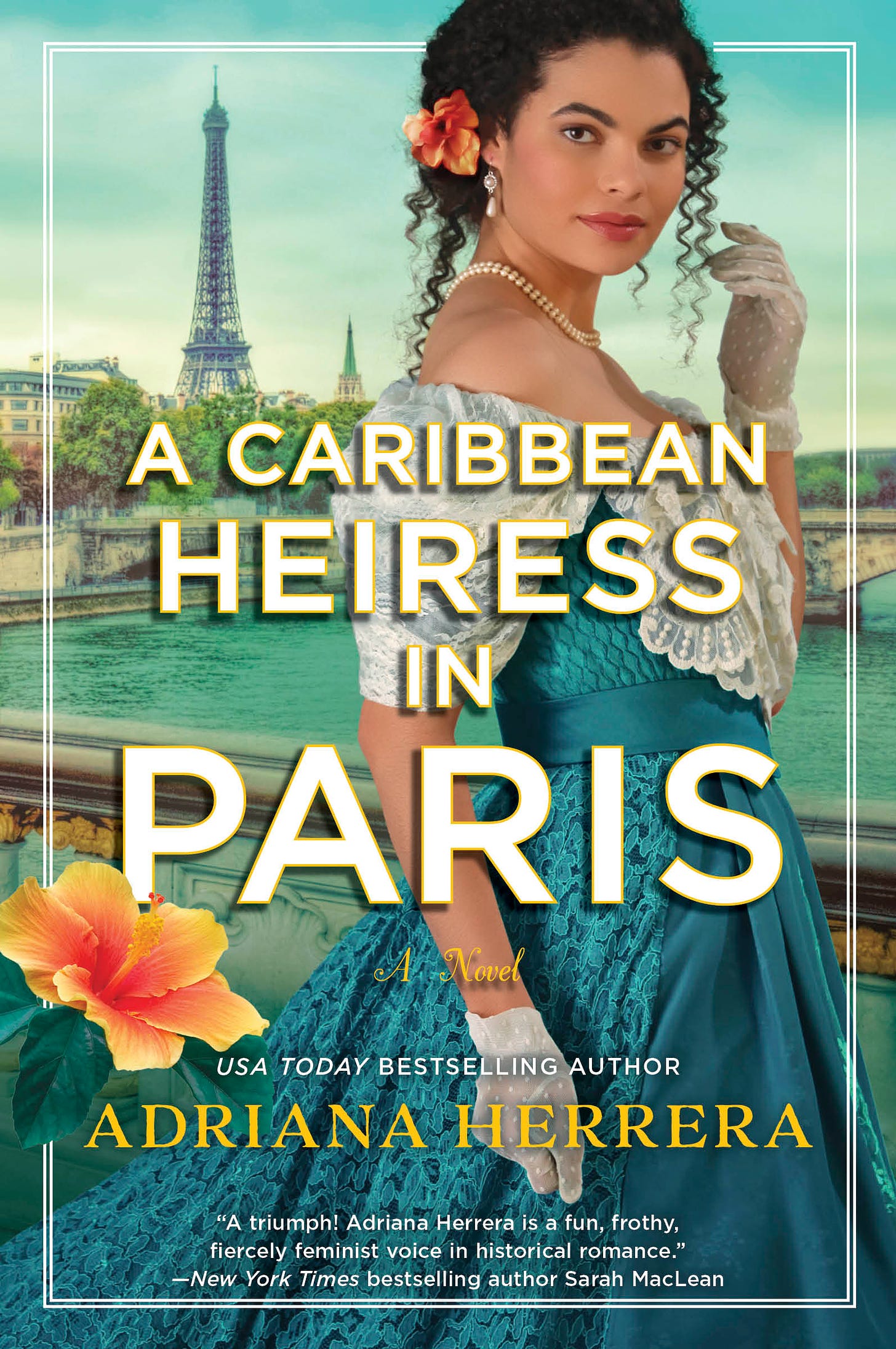A Caribbean Heiress in Paris (Las Léonas, #1) by Adriana Herrera