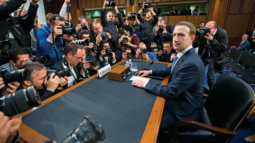 Facebook's Congressional Hearings Won't Bury Mark Zuckerberg's Empire -  Variety