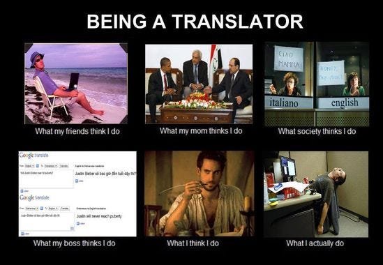 Translator-Interpreter memes