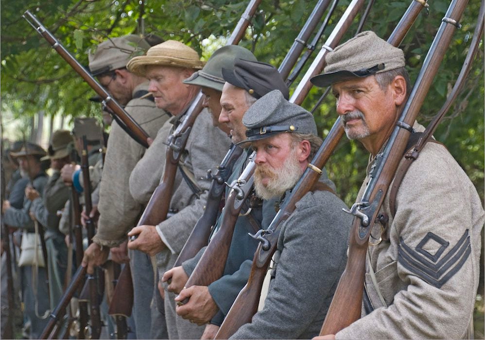 Civil War Reenactors – Confederate