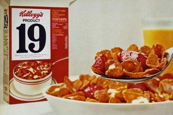 The Long Death of Product 19, the Most Beloved Cereal You've Never Heard Of
