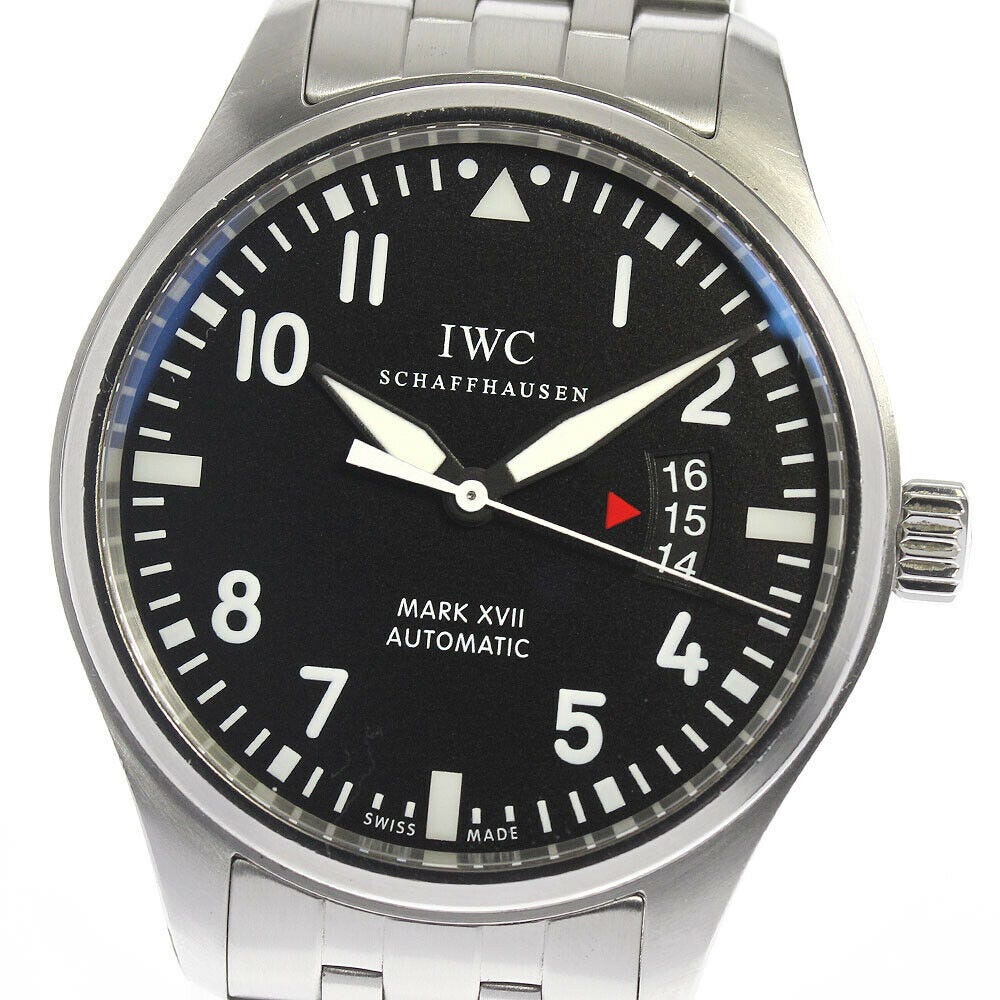 IWC Pilot's Watches Men's Black Watch - IW326504 for sale online | eBay