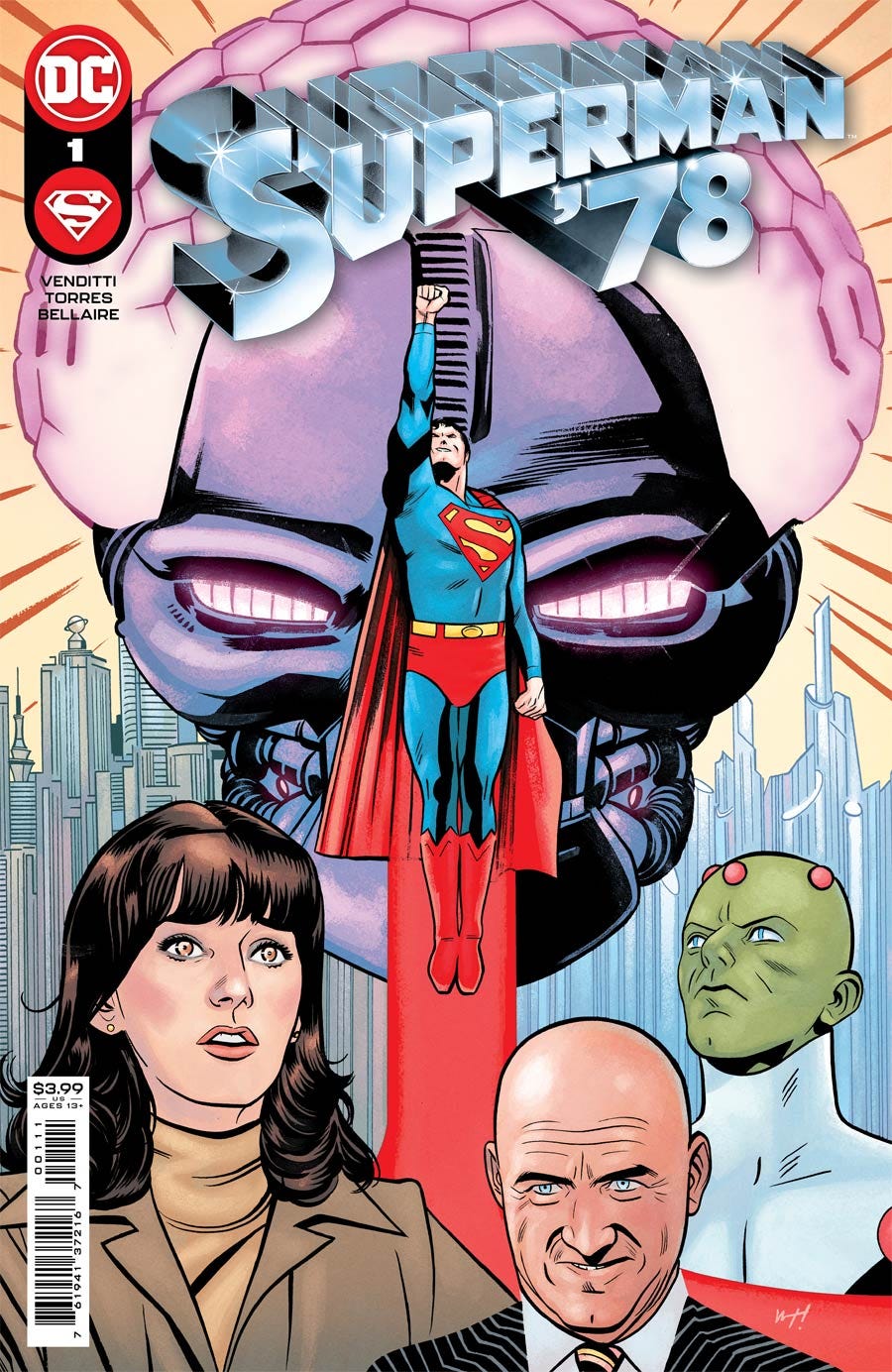 Superman 78 #1 Cover A Regular Wilfredo Torres Cover - Midtown Comics