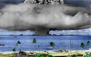 Image result for bikini atoll h-bomb tests