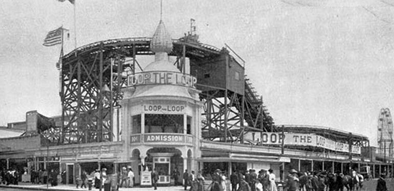 Loop the Loop coaster at Coney Island