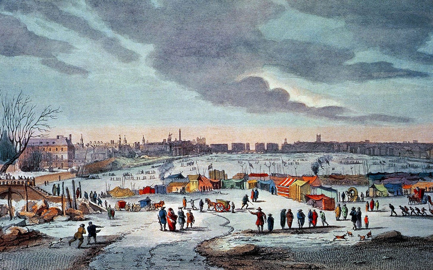 The year the River Thames froze over | Blogs & features | Shakespeare's ...