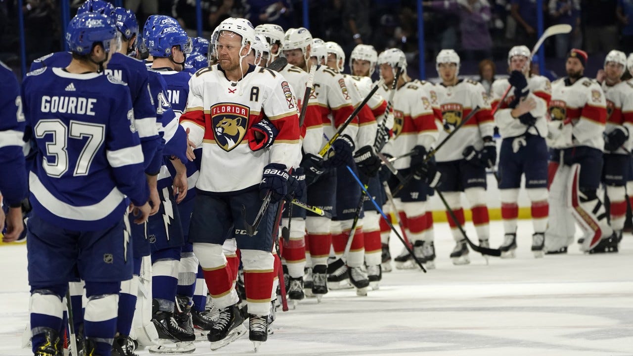 Lightning shut out Panthers 4-0, end season for Florida