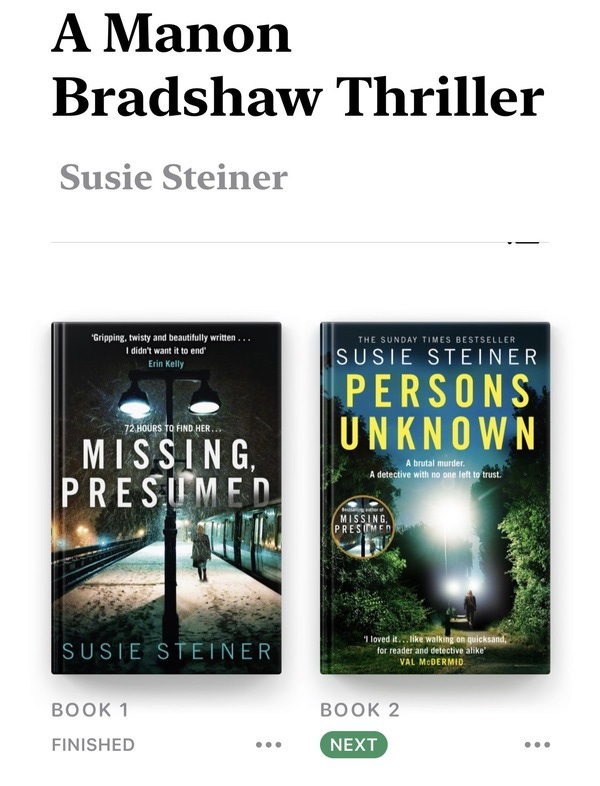 Book covers for Missing, Presumed and Persons Unknown