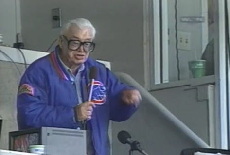 Cubs fans want Harry Caray video for seventh inning stretch