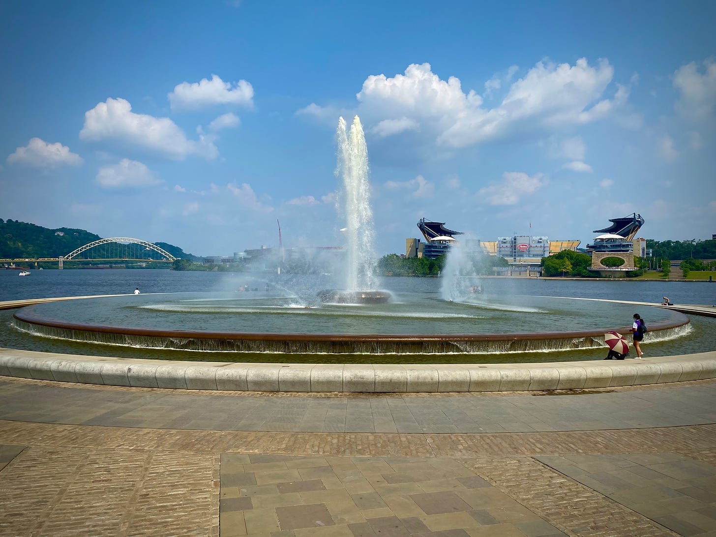 Headwaters fountain at Point Park taken by yours truly