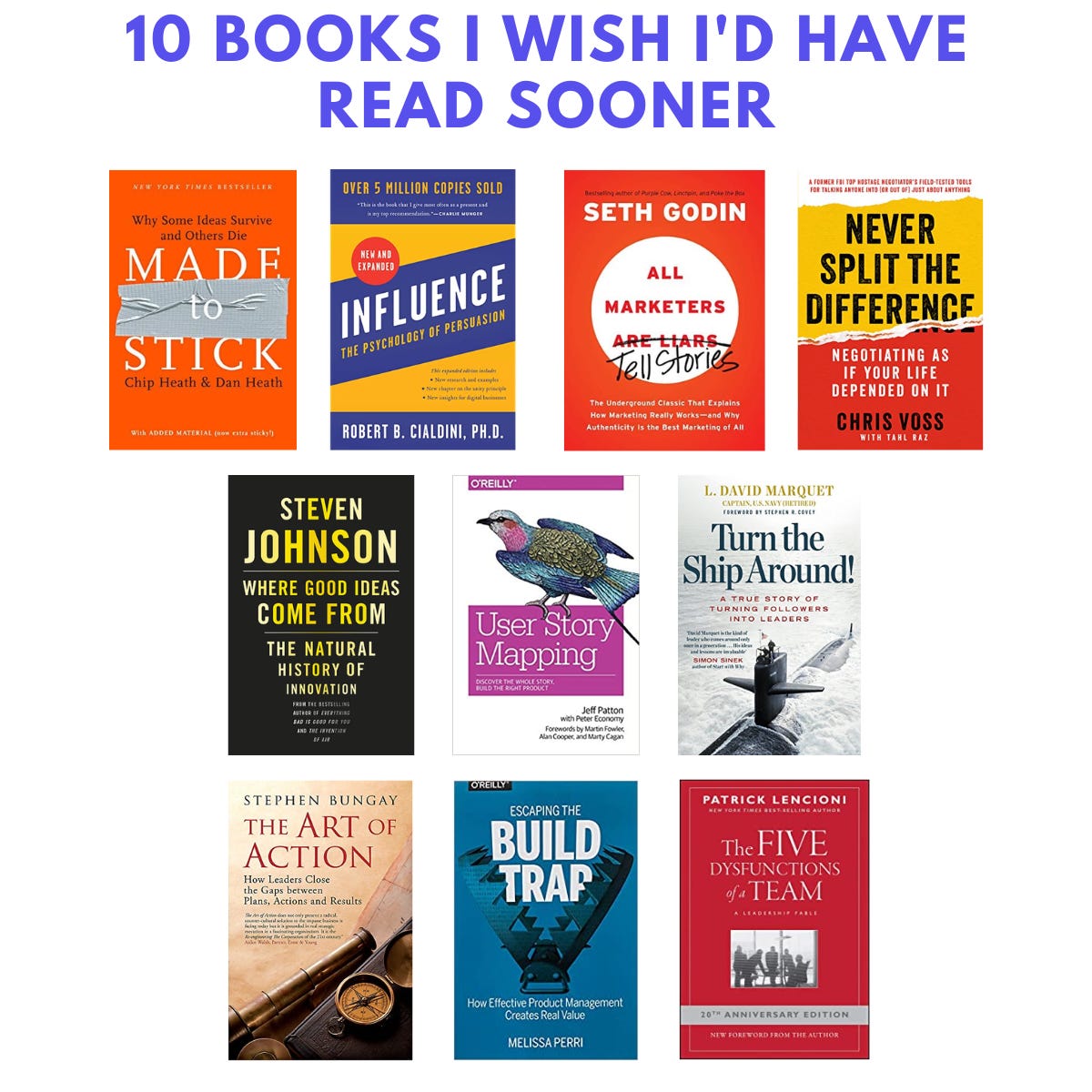 10 Books I Wish I'd Have Read Sooner