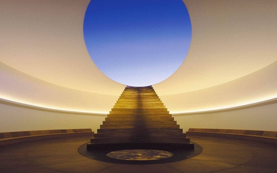 James Turrell&#39;s volcanic masterpiece: a trip inside the crater with Kanye  West&#39;s favourite artist