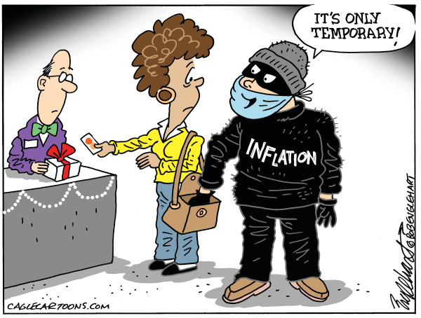 Inflation goes shopping (Cartoon) - The Moderate Voice