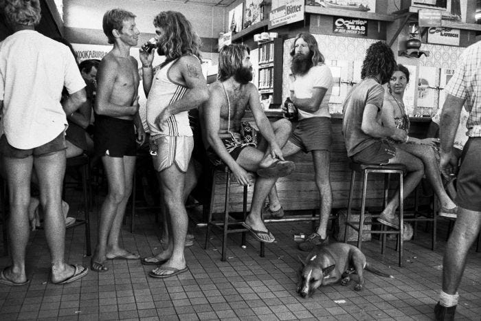 At the Pub, Brisbane 1982