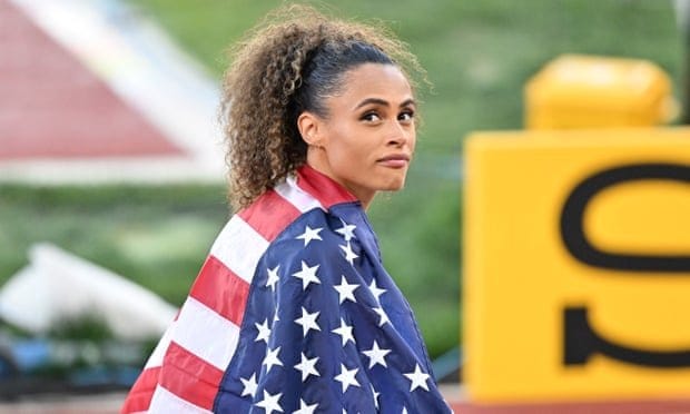 Sydney McLaughlin has spoken previously of feeling dismayed at how little others seem to care about her astonishing achievements. Photograph: Anadolu Agency/Getty Images