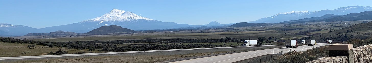Mt. Shasta from I5