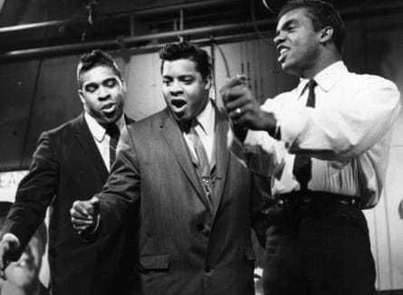 Ronald, Rudolph and O’Kelly Isley, of the Isley Brothers, photographed in November 1964