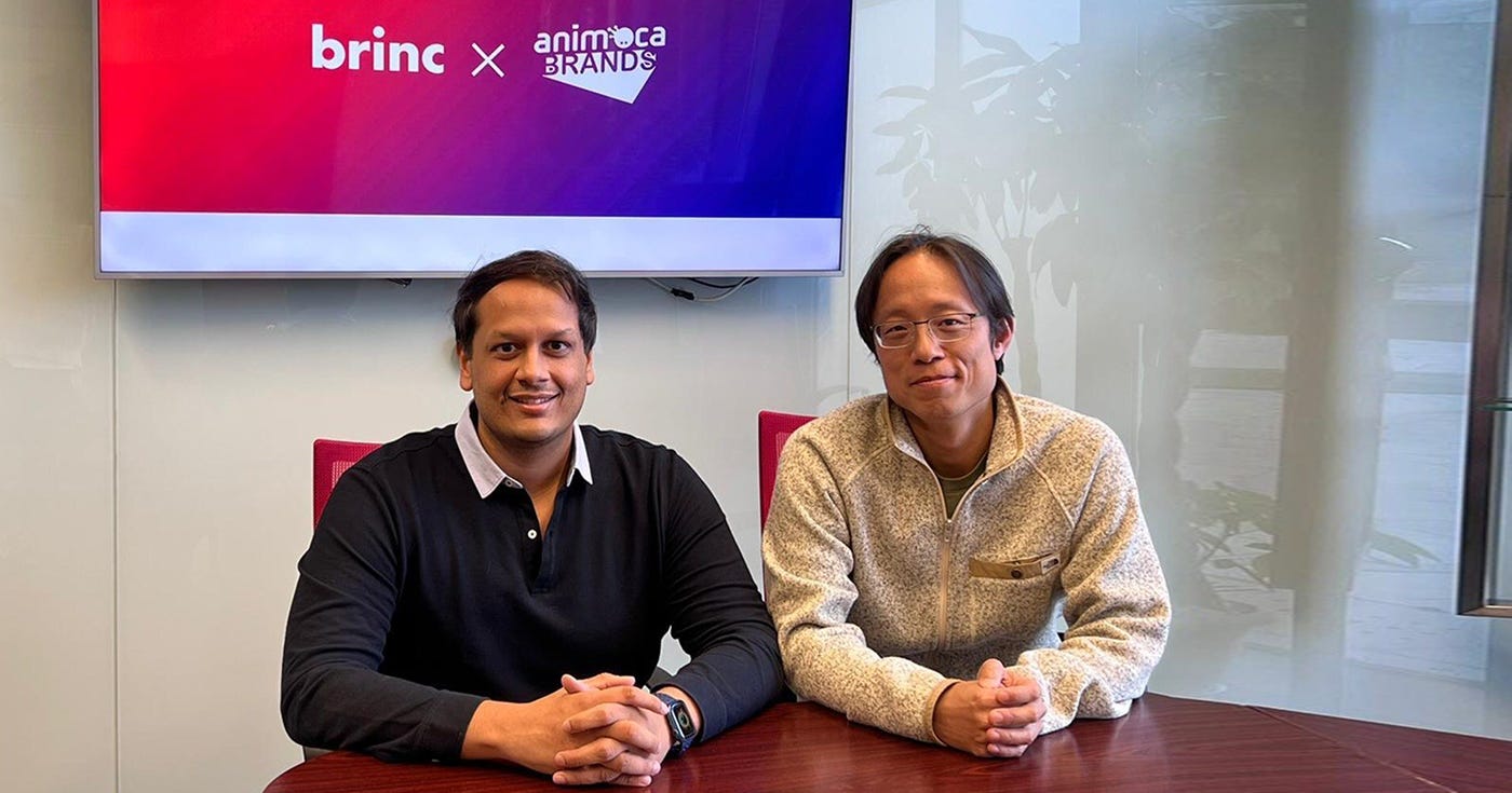 Animoca Brands and Brinc To Invest up to $30M in Play-to-Earn Ecosystem -  Blockworks