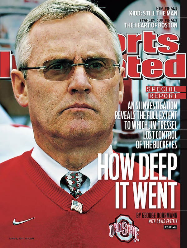 How Deep It Went An Si Investigation Reveals The Full Sports Illustrated  Cover Art Print by Sports Illustrated