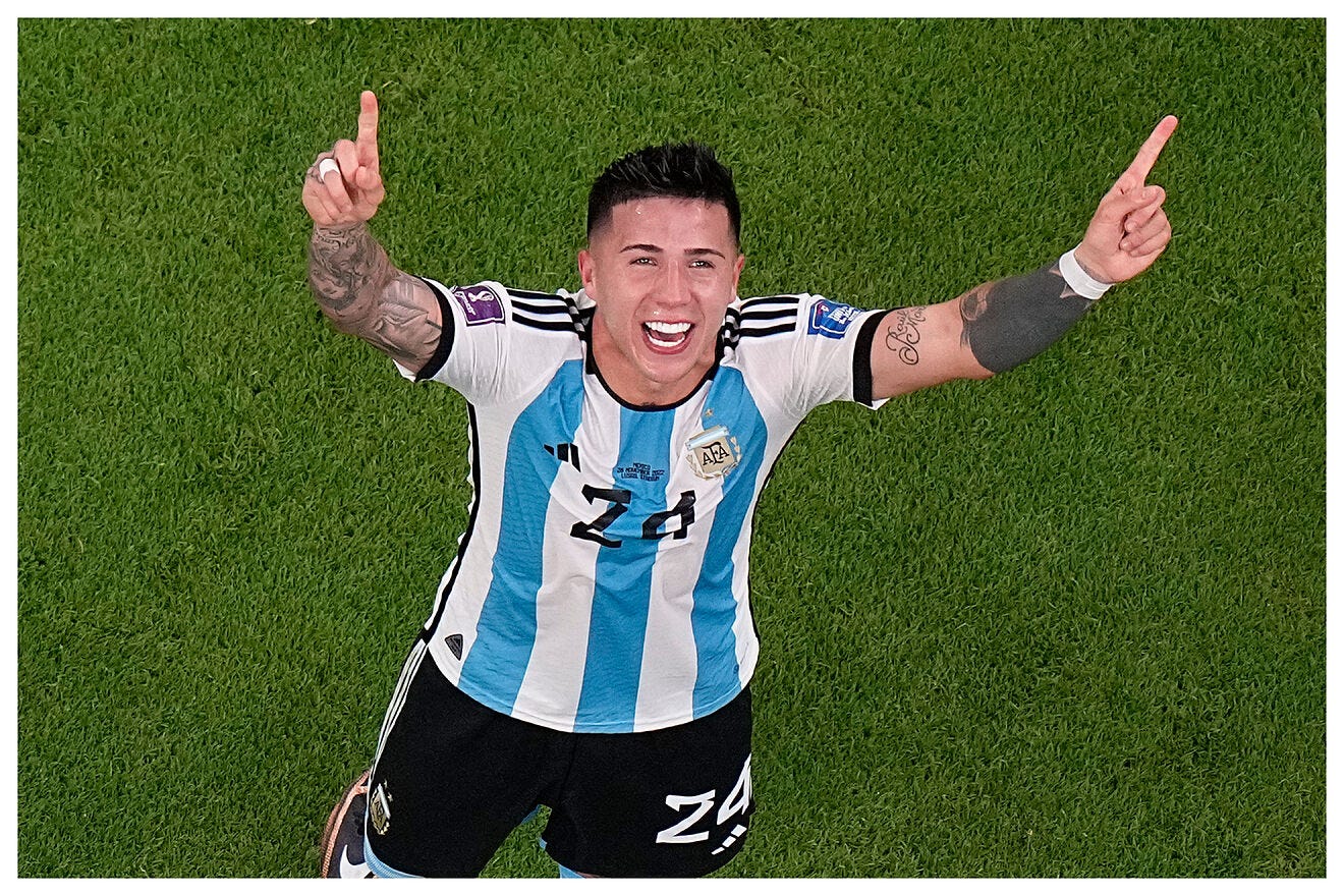 World Cup 2022: Enzo Fernandez, Argentina's new star: 21 years old, soul of  a leader and a 100m price tag | Marca