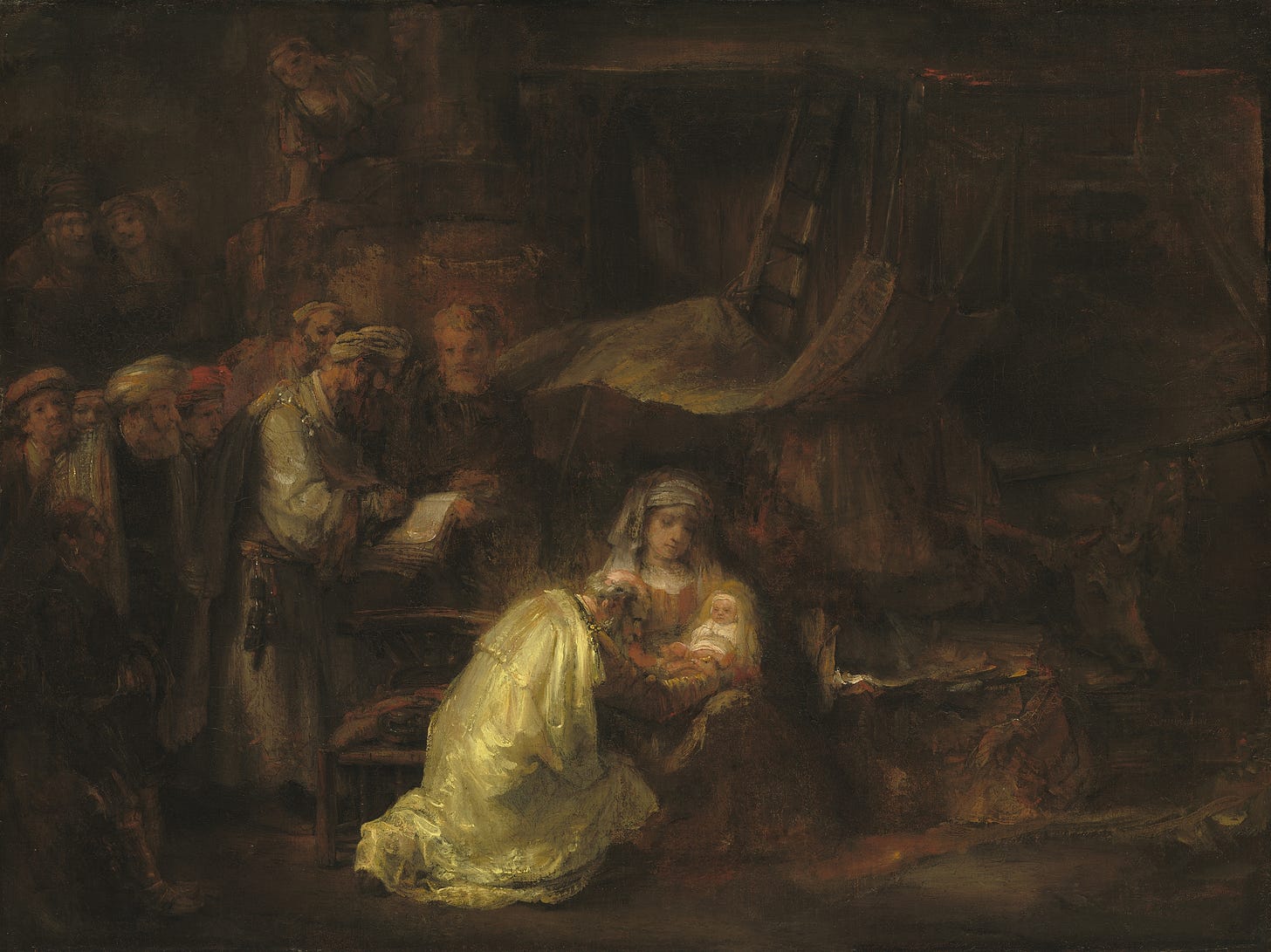The Circumcision (1661) by Rembrandt van Rijn