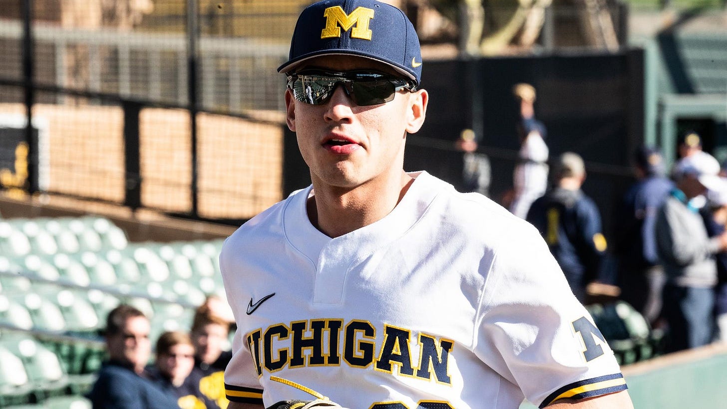 Tito Flores - Baseball - University of Michigan Athletics