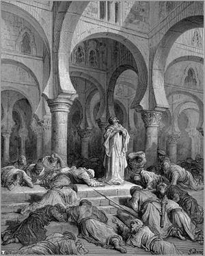 Invocation by Gustave Doré.