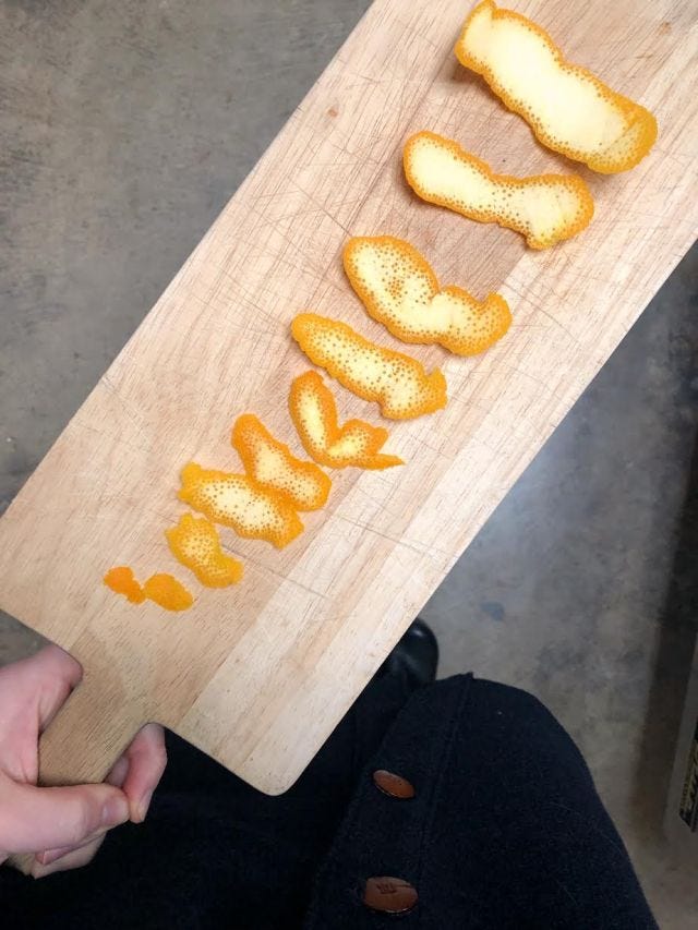 orange peel