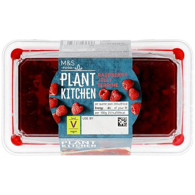 M&S Plant Kitchen Raspberry Jelly Terrine | Ocado
