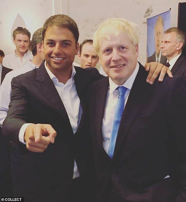 Boris Johnson's night with two property tycoons at Tory fundraiser | Daily  Mail Online