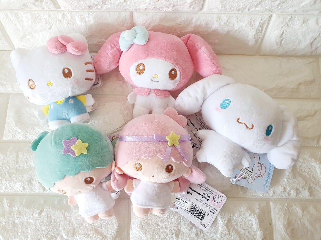 15cm Sanrio Cinnamoroll My Melody Hello Kitty Little Twin Stars, Hobbies &  Toys, Toys & Games on Carousell
