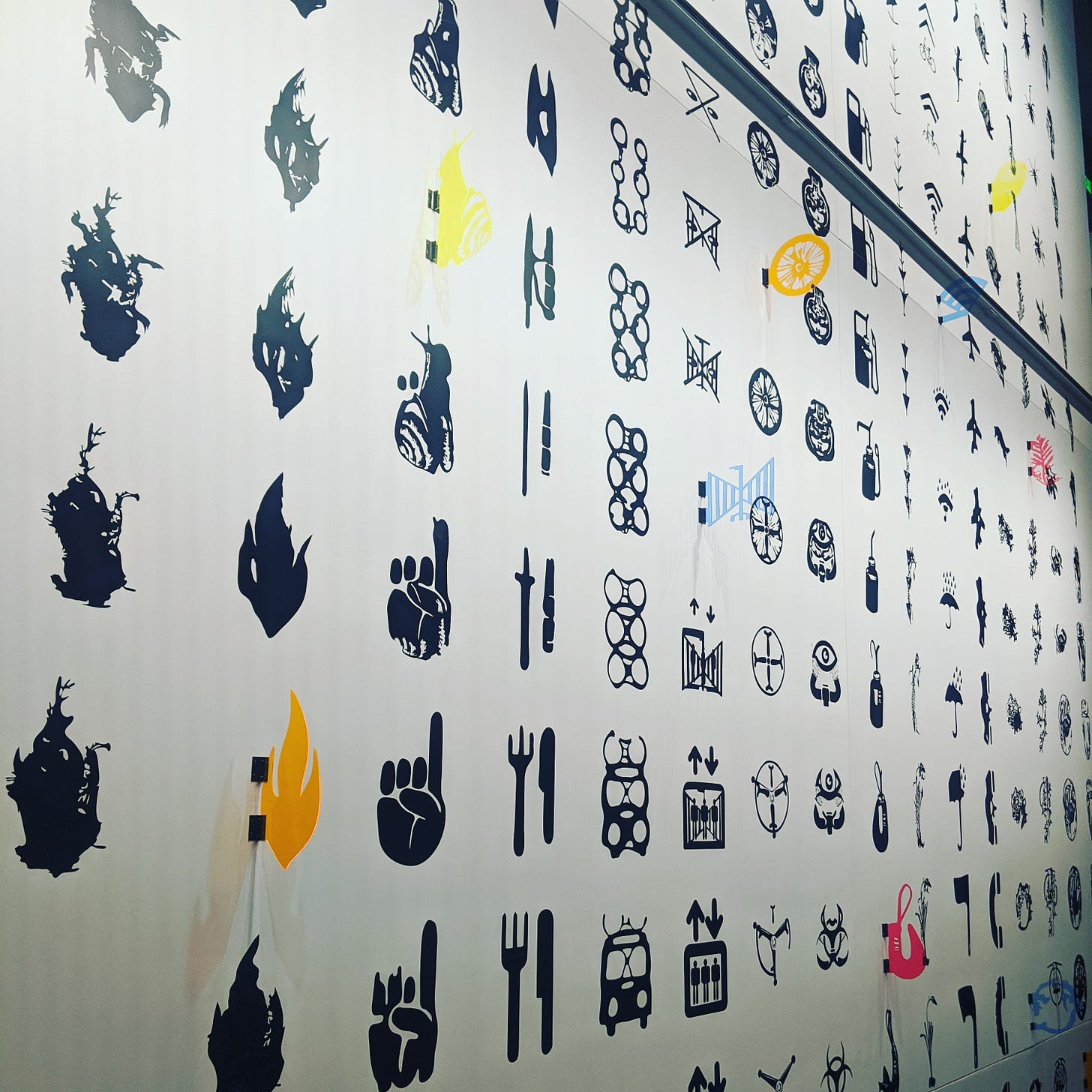 emoji ish symbols escher burke museum seattle aaas