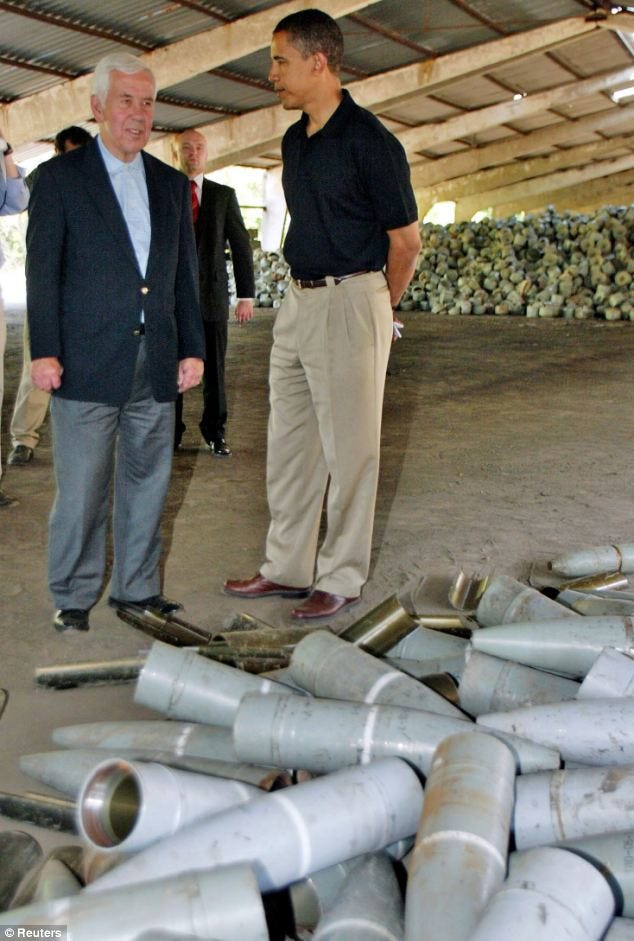 Obama pushed bill that helped destroy TONS of weapons in ...